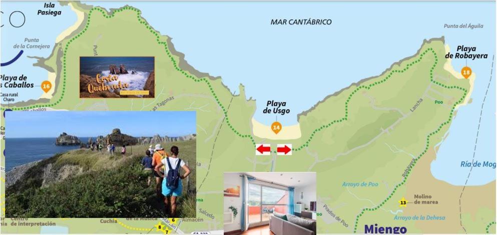 Apartmán Duplex Surf Junto A La Playa Miengo Exteriér fotografie