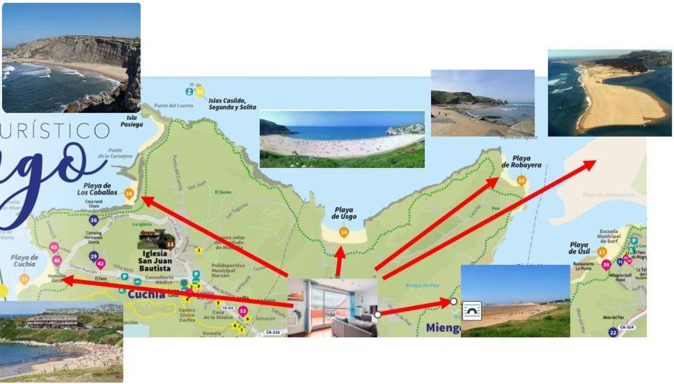 Apartmán Duplex Surf Junto A La Playa Miengo Exteriér fotografie